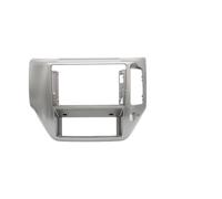 XUVODG Kit Montaje Panel Autoradio para Nissan para Patrol V5 Y61 2011 2012 2013 2014 2015 9 Pulgadas Marco De Coche Adaptador Fascia Android Radio Dash Kit De Panel De Ajuste(Silvery-RHD)
