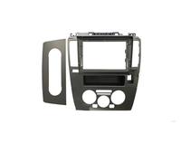 XUVODG Kit Montaje Panel Autoradio para Nissan para Tiida 2005-2010 9 Pulgadas Manual AC Auto 2Din Coche Interior Estéreo Android Marco Fascia Cable Vídeo Arnés Panel(D)