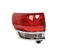 XUVODG Luz Trasera LED para Jeep Grand Cherokee 2011-2016, Rojo, Luces Traseras y de Freno, Vidrio Claro, Plug and Play