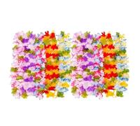XUWEWI 24 guirnaldas de flores artificiales, collar hawaianas, decoraciones for fiestas, recuerdos fiesta, suministros for verano Para Fiestas