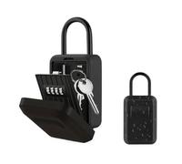 XUWEWI Caja De Seguridad para Llaves Caja Fuerte Colgante de aleación Zinc for Exteriores, 2 Unidades, Ideal for Guardar Llaves casa, con Capacidad for 5-8