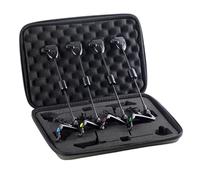 XUWEWI Swingers De Pesca De Carpa 4 Piezas de balancín caña rígido, Conjunto Alarma Pesca, Tensor, señal picada línea en el mar