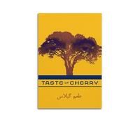 XUWSEWNE Póster estético de Taste of Cherry para pared, diseño vintage de música y películas, pintura decorativa para sala de estar, dormitorio, 60 x 90 cm, estilo sin marco