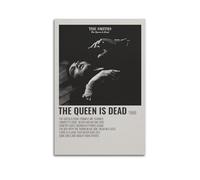 XUWSEWNE Póster estético de The Smiths The Queen Is Dead, póster estético de música y películas, pintura decorativa para sala de estar, dormitorio, 30 x 45 cm, estilo sin marco