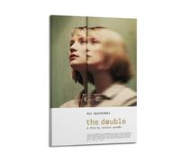 XUWSEWNE The Double Posters - Lienzo decorativo vintage para pared, diseño de música y películas, pintura decorativa para sala de estar, dormitorio, 20 x 30 cm, estilo marco