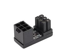 XUXHOU 180 Grados Adaptador en ángulo, Que está Firmemente Soldado para Las Mujeres de 6pin hasta 6pin de Adaptador Masculino, Material de PVC (PH36B+ 1PCS)