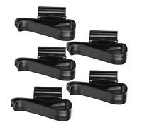 XUXHOU 5 Unids/Set Abrazadera de Soporte de Clamp/Holder de Fijación de Tubería de Agua de Acuario Duradera para un Fácil de Agua Se Adapta a Tubería de de 8-16mm Azul/Negro (Black)