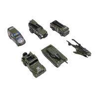 XUXHOU 6 PCS Toy Cars, Aleación Segura y Resistente y Vehículos de Extracción de Educación Plástica, Aventuras Cautivadoras con Diversos Escenarios para Niños, Fomenta la Narración de Historias la