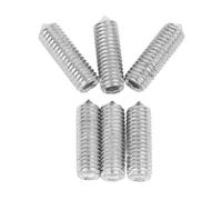XUXHOU 6PCS Puente de guitarra Tornillos hexagonales puente trémolo Tornillos de ajuste Puente Altura del asiento Tornillos con forma hexagonal universal para estabilidad de puente y optimización de