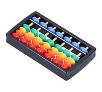 XUXHOU Ábaco, Herramienta de Cálculo Portátil para Educación Matemática en Oficina y Hogar, con Cuentas Coloridas