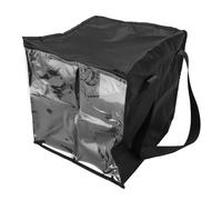 XUXHOU Álbumes Organizador Bag Record Bag de Vinilo Contador de Récord de Vinilo con Tela de Oxford y TPU Duradera Tiene 50 Piezas de Registros de 12 Pulgadas para Revistas de Colección de Música