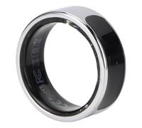 XUXHOU Anillo Inteligente, Monitor de Actividad del Sueño con Pantalla Táctil HD y Control de Gestos, Rastreador de Salud de Acero Inoxidable para iOS, (Tamaño 12 (ID 21,4 mm/0,84 pulg. C 67,2