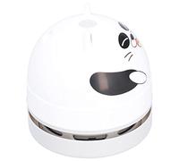 XUXHOU Aspiradora de Escritorio Mini Diseño Animal Bonito, Potente Succión para Habitación de Niños, Tamaño Portátil ABS de (Panda)