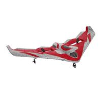 XUXHOU Avión RC de 2,4 GHz Planeador de Control Remoto de 2 Canales con Luz LED para Mayores de 14 Años Lanzamiento Manual de Espuma EPP Giroscopio Incorporado Motor Cepillado 716 (Roja baterías)
