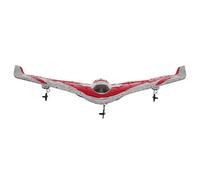 XUXHOU Avión RC de 2,4 GHz Planeador de Control Remoto de 2 Canales con Luz LED para Mayores de 14 Años Lanzamiento Manual de Espuma EPP Giroscopio Incorporado Motor Cepillado 716 (Roja 3 baterías)