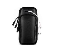 XUXHOU Brazalete Deportivo Universal, Soporte Impermeable para Teléfono Móvil con Correa Ajustable para, y, Compatible con Teléfonos de Menos de 6,5 Pulgadas para Correr, Ciclismo, (Black)