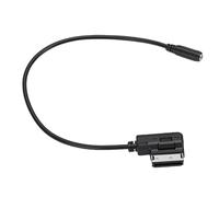 XUXHOU Cable MI A Hembra de 3,5 Mm, Adaptador de Metal para de Altavoces de Coche, Fácil Conexión para C E S GLK A CLA Modelos 2008 A 2016