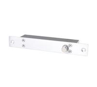 XUXHOU Cerradura Eléctrica con Perno de Caída, Cerradura Segura con Modo NC de 12V con Retardo de Tiempo para Uso en el Hogar y la Oficina, Aleación de Aluminio, 1 Unidad