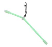 XUXHOU Conector de Equilibrio de Pesca, Tubo de PVC de 5 Piezas con Diseño Hueco y Efecto Fluorescente para Conexión Rápida de Línea en Condiciones de Poca Luz, Tamaño Pequeño y Fácil (10 cm