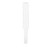 XUXHOU Conectores Rectos Duraderos de Instalación de Tubería de Agua de 4 Mm/8 Mm para Accesorios de Acuario Plástico Blanco para Tuberías de Menos de 0,31 Pulgadas