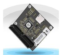 XUXHOU Convertidor de A a IDE 40PIN, una solución para PC que se puede utilizar con cuatro conectores de red para patas adecuadas para 98SE/ME/2000/XP/Vista