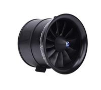XUXHOU EDF 70mm 12 Aspas Ventilador RC Propulsor con Motor de Arranque | Rotor de Inyección Compuesto, Unidad de Ducto de Alta Empuje, Opciones 4S 3400KV y 6S 2300KV, Disipación de Calor