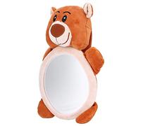 XUXHOU Espejo Retrovisor de Osito de Peluche para Coche, Acrílico Irrompible, Juguete para bebé Recién Nacido con Gancho de Seguridad para Cuna