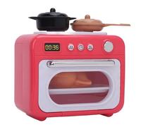 XUXHOU Horno Microondas de Juguete para Niños con Plato Giratorio, Cocina