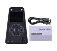 XUXHOU Metrónomo Digital Recargable, Afinador, Temporizador y Altavoz Bluetooth - Metrónomo Electrónico con 8 Patrones Rítmicos (30-280 BPM), de Afinación 2A-6A y Batería de 1100 MAh - (BLACK)