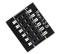 XUXHOU Módulo de 12pin SPI TPM2.0 para 11, Almacena de Forma Segura Claves de Cifrado, Amplia Compatibilidad para 8.1/10, Placa de Placa de Circuito de Interfaz Impresa LPC