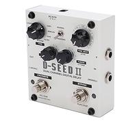 XUXHOU Pedal de Retardo Digital 2000MS Looper Estéreo de 8 Modos con Tap Tempo PingPong y Tape Sim para Guitarra bajo Eléctrico