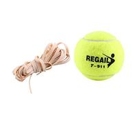 XUXHOU Pelotas de Práctica de Tenis, con Cuerda Elástica de Goma, Pack de | Tela de Fieltro, Banda Removible, 3.8 Metros de Largo, Color Amarillo Limón, Mejora la Acción de Golpe y Control de Juego