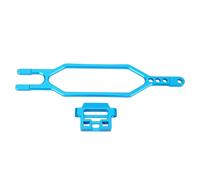 XUXHOU Retención de Batería RC, Aleación de Aluminio, Ajuste Preciso de Alta Resistencia, Fácil Instalación, con Disipación de Calor Optimizada, para BL 2S Slash 4X4 1/10 (Blue)