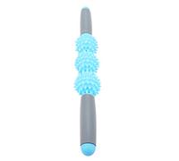 XUXHOU Rodillo Muscular con Bolas de Masaje con Púas para del Dolor | Palo Portátil de 16,1 Pulgadas, 5 Bolas de Punto de Gatillo con Púas, Uso en Piernas Brazos Espalda Cuello Hombros, para