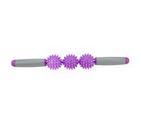 XUXHOU Rodillo Muscular con Bolas de Masaje con Púas para del Dolor | Palo Portátil de 16,1 Pulgadas, 5 Bolas de Punto de Gatillo con Púas, Uso en Piernas Brazos Espalda Cuello Hombros, para