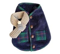 XUXHOU Ropa de Invierno para Mascotas Little Dogs con Mano de Obra Fina y Bufanda, Ideal para Mantener Calientes a Las Mascotas Pequeñas (XL)