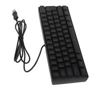 XUXHOU Teclado Mecánico RGB Teclado con Cable Portátil Ultra Delgado para Viajes Escolares de Oficina de Casas, 61 Llaves de Fondo, Diseño Ergonómico para Jugadores Trabajadores, Material de