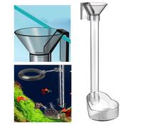 XUXHOU Tubo Alimentador de Acrílico para Peces y Camarones, Diseño