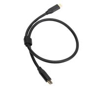 XUXHOU USB C para USB Hair C HIR Vice 20 Gbps 4K 60Hz Salida de vídeo para Tablet por Teléfono, 1 Paquete (0,5 m / 1,6 pies)