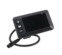 XUXHOU Velocímetro de Bicicleta, Medidor de Pantalla LCD para Bicicleta Eléctrica Panel de Control Eléctrico G51 Pantalla de Alta Definición con Conector Macho 6P a Prueba de Agua para
