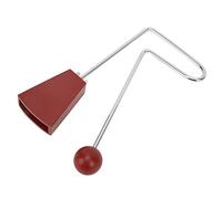 XUXHOU Vibraslap, Instrumento de Percusión para Niños con Material de Arce y Metal de Primera Calidad, Borde Brillante, Sonido Nítido, Estimula la Coordinación Ojo-mano y el Sentido del
