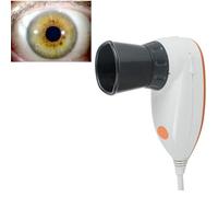 XUXIAO Cámara de iridología cámara de análisis de Iris con Enfoque Ajustable, iriscopio USB de 5,0 MP, Lente de Iris de 30x, Software sin Controlador para un Examen Ocular detallado
