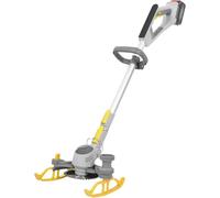XUXIAO Cortadora de césped eléctrica Potente, Cortadora de césped Multifuncional de Mano con batería de Litio Recargable y bordeadora, para jardín y Patio