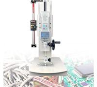 XUXIAO Máquina de prueba de tracción digital, probador de tracción digital, terminal de arnés de cables portátil, prueba de fuerza de tracción con USB, error 0,5%, carrera de 270 mm, con 5 sondas, 2