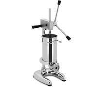 XUXIAO Máquina para Hacer Churros Manual, de Acero Inoxidable, 2 l/3 l, Comercial, para Hacer rosquillas de Frutas Latinas, 5 Tipos de moldes, para restaurantes y panaderías 3L