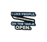 XUXINYCS 3 broches esmaltados divertidos de la colección de jeringas para solapa de hospital, médico, enfermera para estudiantes, Medium, Metal, Ágata