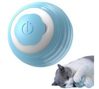 XUXN Power Ball 2.0 - Juguete interactivo para gatos con luces LED, bola rodante inteligente para mascotas, bola rodante automática para gatos, recargable por USB, regalo para tus gatitos