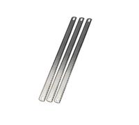 XUXPFJ Hojas de Repuesto for Sierra de Arco de Doble Diente de 12", 8 dientes/24 Dientes, Dientes Finos/Gruesos, 300 mm, for Cortar Madera y Metal.(3pcs Saw Blades)