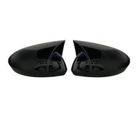 XUXRHMEAN Cubierta de Espejo retrovisor para R&enault Megane 4 MK4 2016-2020 Tapa De Espejo Retrovisor Lateral (Bright Black)