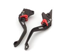 XUXRHMEAN Palanca de Embrague y Freno para Motos para S-uzuki para GSXR GSX-R 600750 GSXR600 GSXR750 K4 K5 2004-2005 Palancas Ajustables GSXR Palanca De Embrague De Freno De Motocicleta +empuñaduras